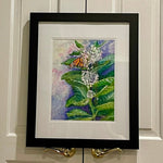 Load image into Gallery viewer, Angela Boe "Life of a Monarch", Watercolor, 11"x14"
