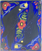 Load image into Gallery viewer, August Reiser "Ravens in the Poppy Field" Oil, 20"x 24"
