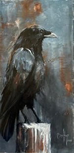 Load image into Gallery viewer, Billy Bishop "Last November" Acrylic on Canvas, 24" X 12"
