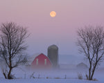 Load image into Gallery viewer, Brad Schmitt "Setting Snow Moon" Photography, 16" X 20"
