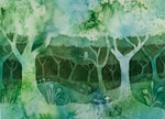 Load image into Gallery viewer, Linda Cannizzo "The Owl" Watercolor, 9" x 12"
