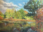 Load image into Gallery viewer, Sue Chelminski "Summer's End" Soft Pastel, 9" x 12"
