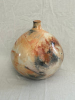 Load image into Gallery viewer, Deanne Ferguson "Pit Fired Vessel" Ceramic, 7"x 7" x 8"
