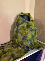Load image into Gallery viewer, Gail Weber "Fall Fest Scarf" Felted Wool, 63" x 12"
