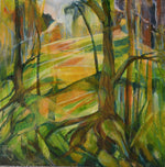Load image into Gallery viewer, Linda Gurgone "We Eat Light" Acrylic, 12" x 12"
