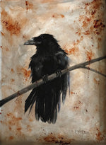 Load image into Gallery viewer, Billy Bishop "Witness to a Murder" Acrylic on Canvas, 20" X 16"
