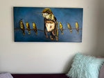 Load image into Gallery viewer, Michele Wenzel "An Immense Dream" Acrylic, 48" x 24"

