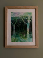 Load image into Gallery viewer, Linda Cannizzo "In the Evening" Watercolor, 9" x 12"

