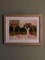 Load image into Gallery viewer, Linda Cannizzo "Into the Woods" Watercolor, 9" x 12"
