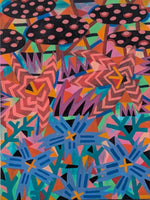 Load image into Gallery viewer, Anna Lentz "Ditch Flowers," Acrylic on Canvas, 24"x 18" x 1.5"

