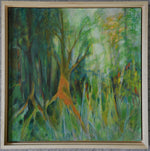 Load image into Gallery viewer, Linda Gurgone "Restoration Work Day" Acrylic, 12" x 12"
