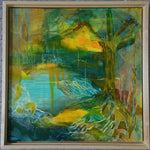 Load image into Gallery viewer, Linda Gurgone "Woodland Sentience" Acrylic, 12" x 12"
