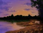 Load image into Gallery viewer, Matt Martin "Final Resting Spot" Digital Print, 10" x 13"
