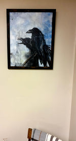Load image into Gallery viewer, Billy Bishop "Noise Pollution" Acrylic on Canvas, 20" X 16"
