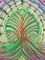 Load image into Gallery viewer, Laura Ortoleva "Growth" Colored Pencil, 7" x 6"
