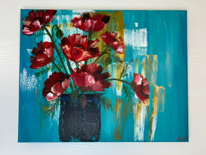 Bob Kapheim "Blue Clematis" Photography, 11"x14"