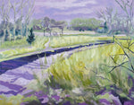 Load image into Gallery viewer, Barbara Skiba-Poniatowski "Happy Trail" Oil, 14" X 11"
