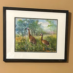 Load image into Gallery viewer, Kristine Maher "Foraging in the Weeds", Watercolor, 11"x 14"
