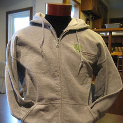 TLC Long Sleeve Hooded Sweatshirt with pockets and zipper